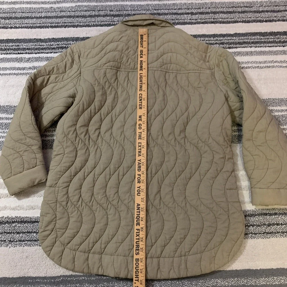 Madewell Quilted Belrose Shirt Jacket Women's Size Medium - Picture 7 of 7